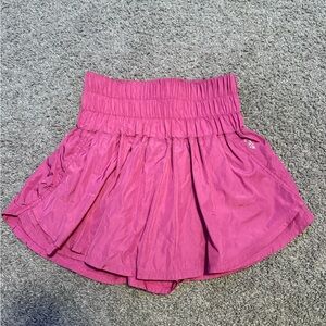 Free People The Way Home Skort- Pink